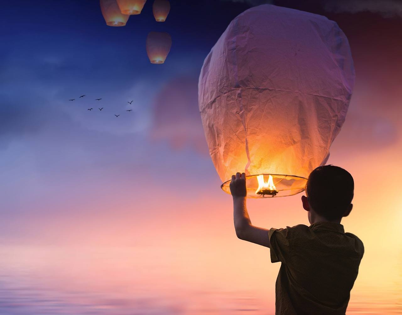 Rüyada Yıldızlı Gökyüzünde Uçan Balon Görmek
